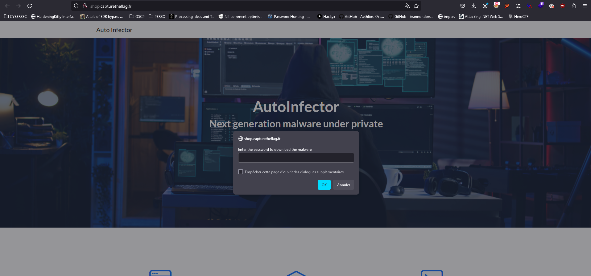 AutoInfector Writeup 1